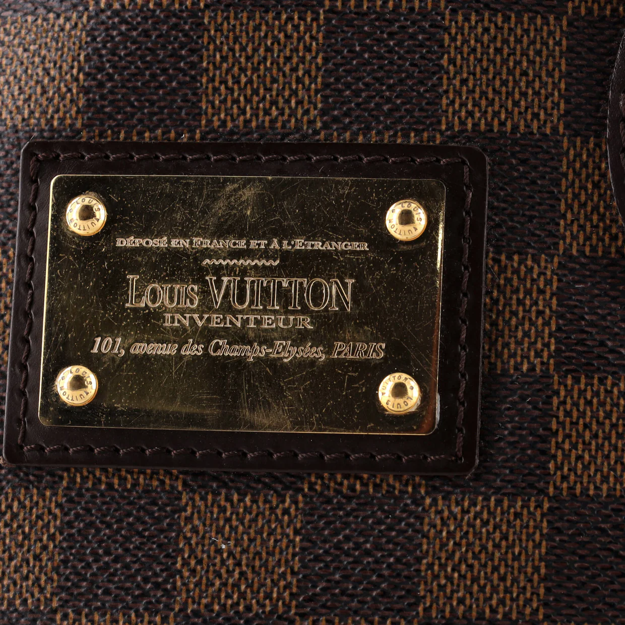 Hampstead Handbag Damier PM - Deep Luxury