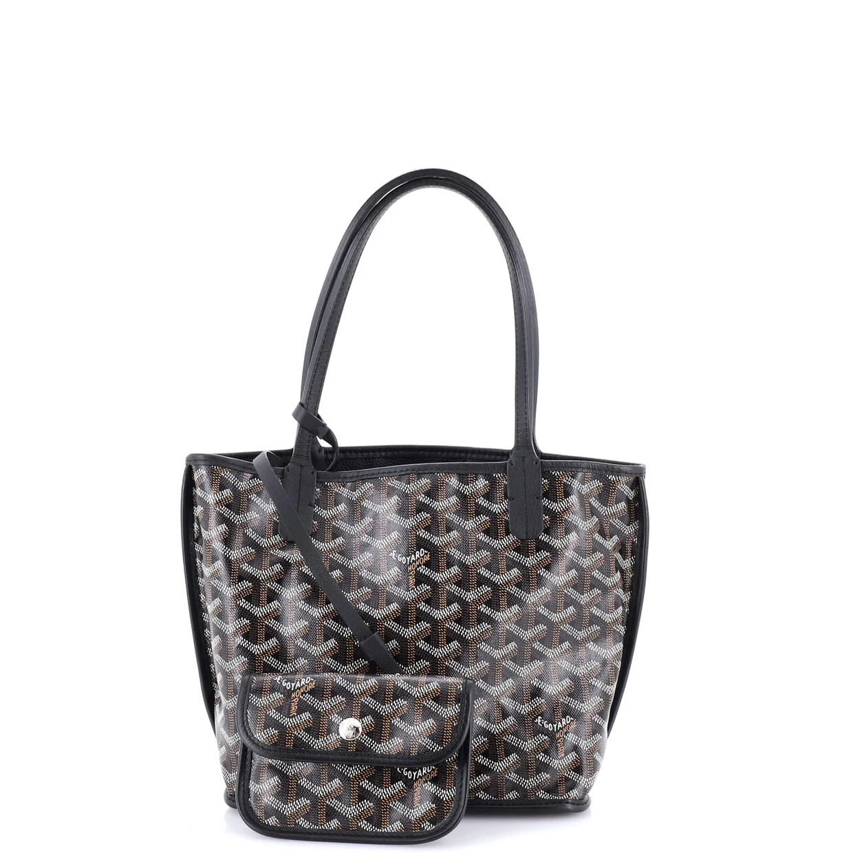 Anjou Reversible Tote Printed Coated Canvas Mini - Deep Luxury