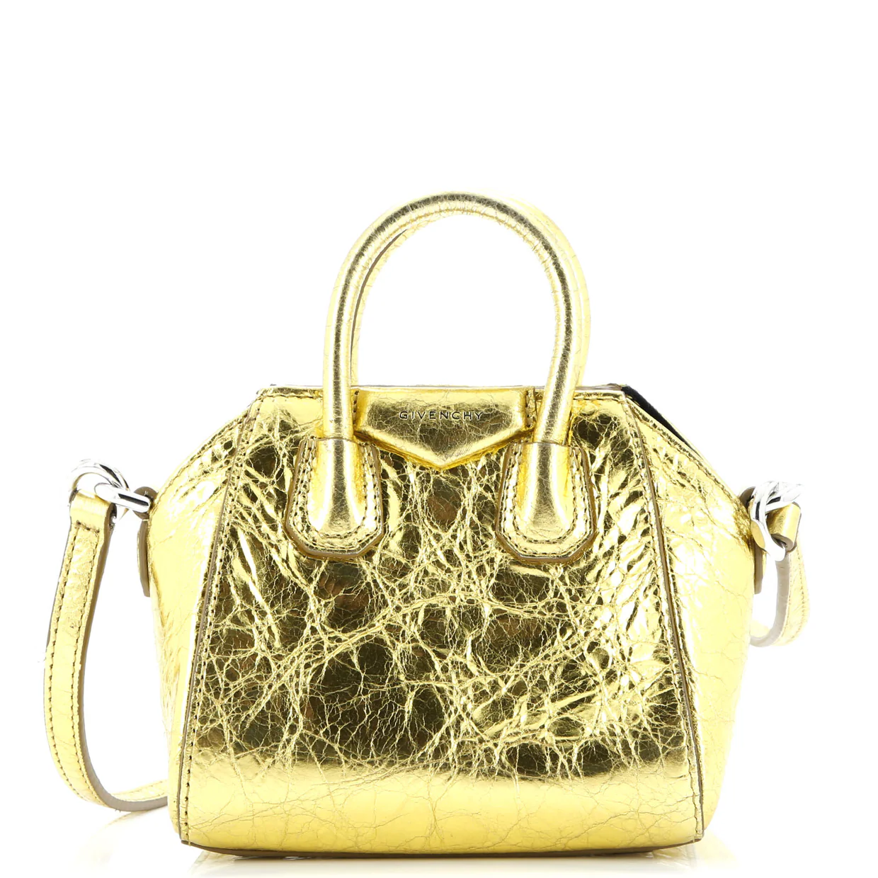 Antigona Bag Leather Micro - Deep Luxury