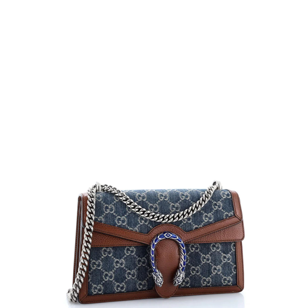 Dionysus Bag GG Denim Small - Deep Luxury