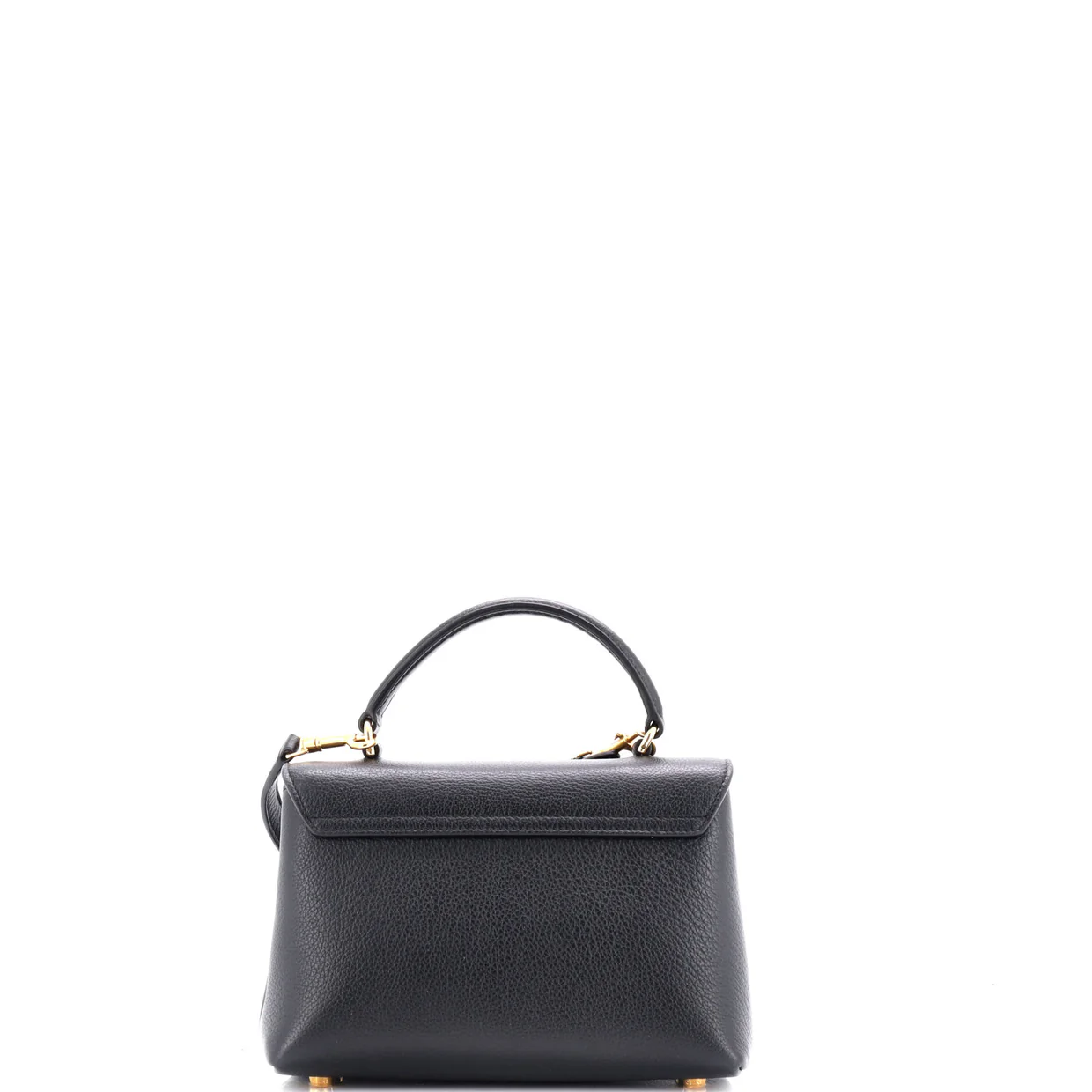 Nino Top Handle Bag Leather Teen - Deep Luxury