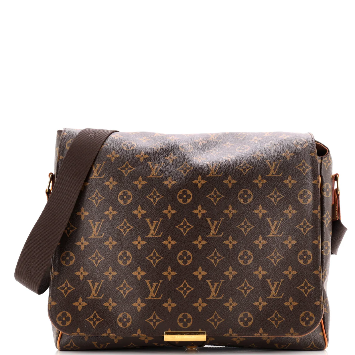 Abbesses Messenger Bag Monogram Canvas - Deep Luxury