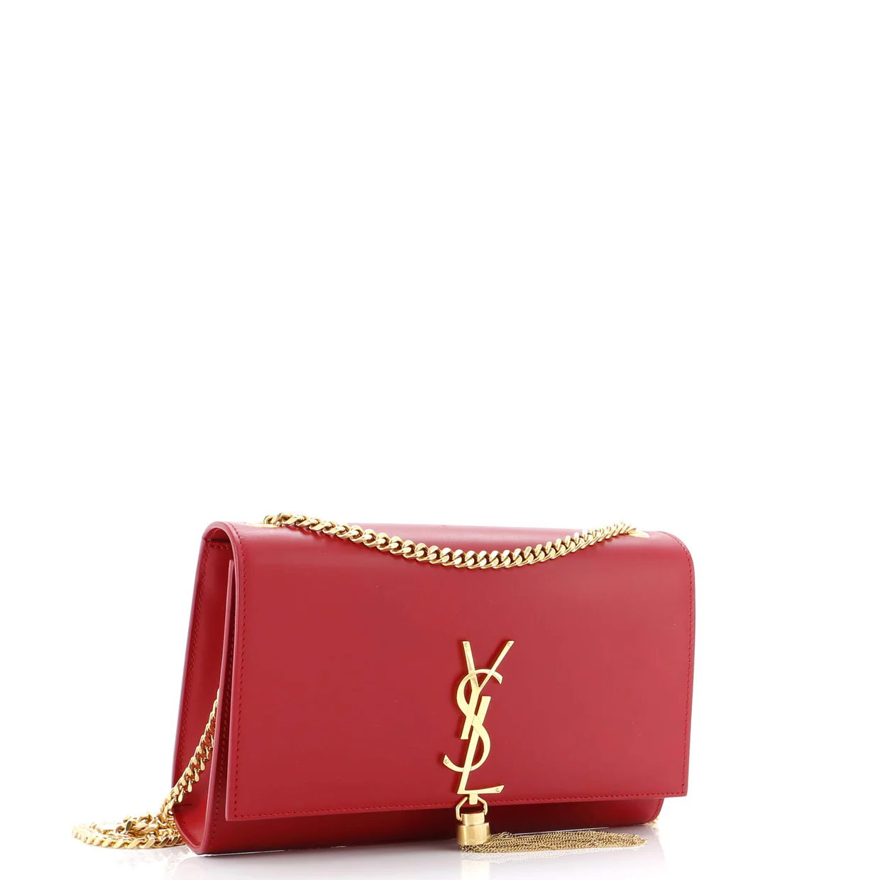 Classic Monogram Tassel Crossbody Bag Leather Medium - Deep Luxury