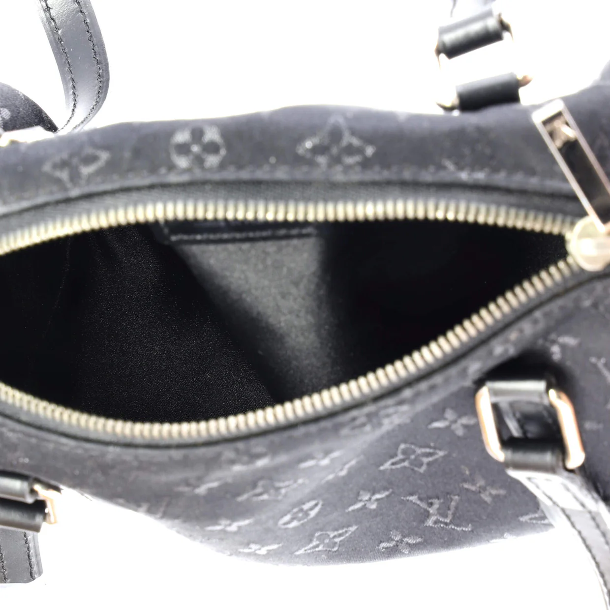 Papillon Handbag Monogram Satin Mini - Deep Luxury