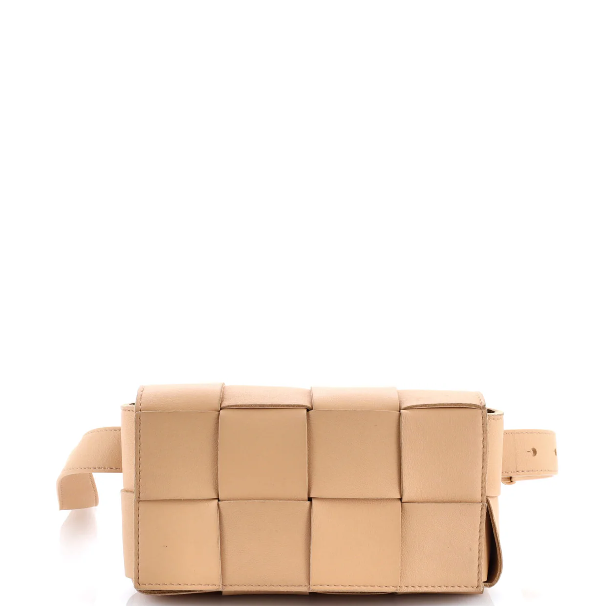 Cassette Belt Bag Maxi Intrecciato Leather - Deep Luxury