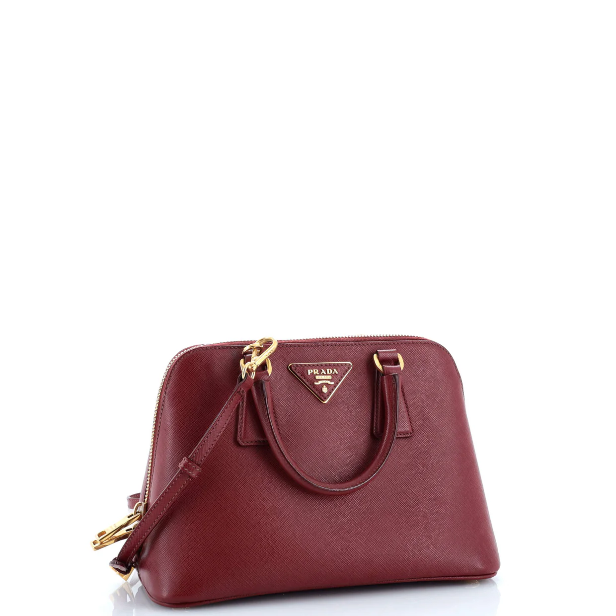 Promenade Bag Saffiano Leather Small - Deep Luxury