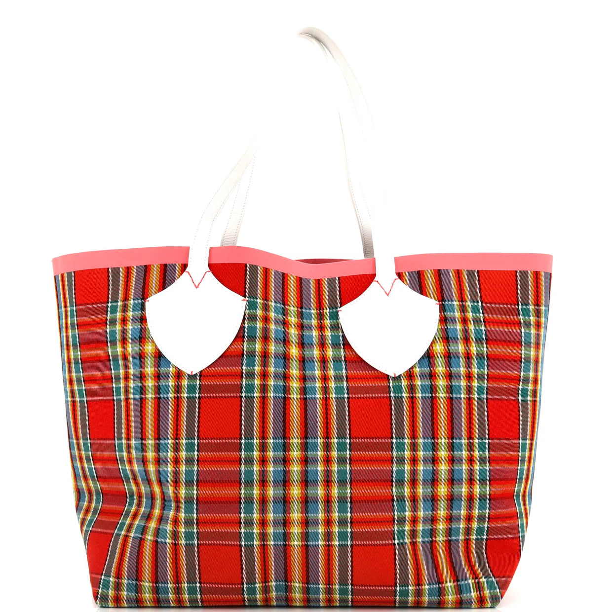 Reversible Giant Tote Vintage Check Canvas Large - Deep Luxury