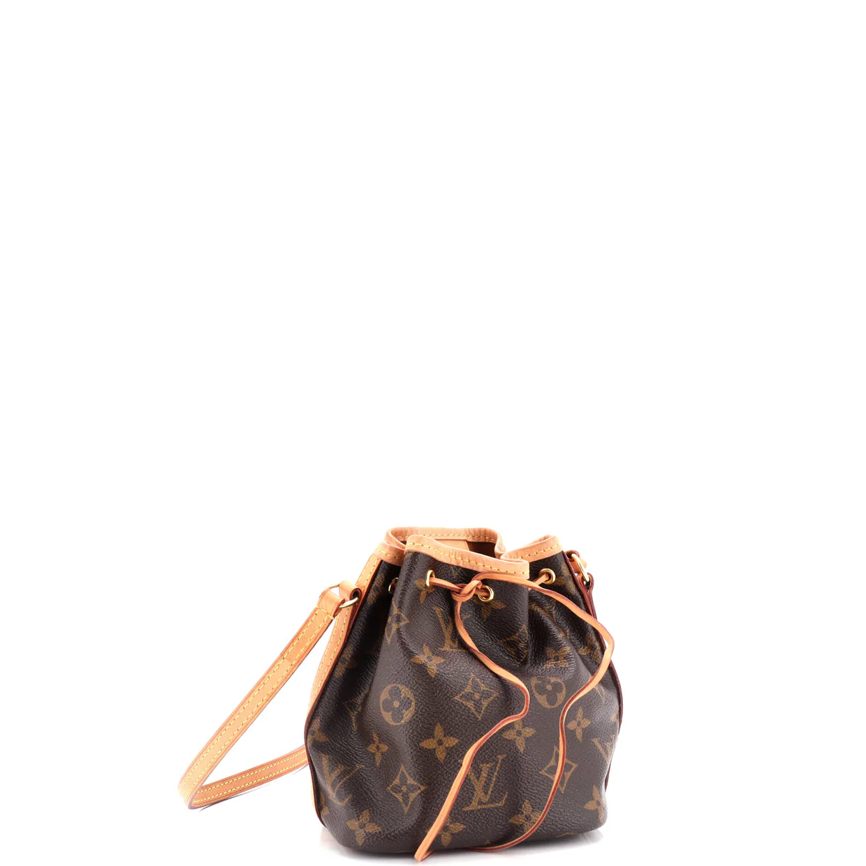 Noe Handbag Monogram Canvas Nano - Deep Luxury