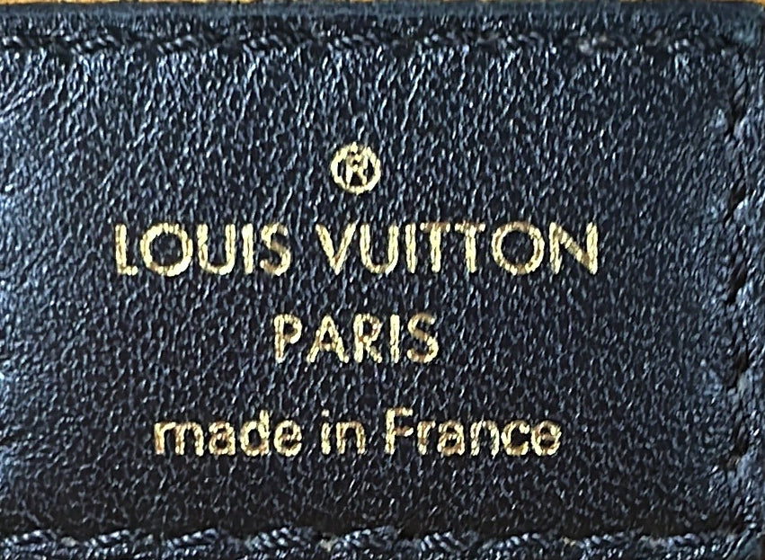 Coussin Bag Monogram Embossed Lambskin MM - Deep Luxury