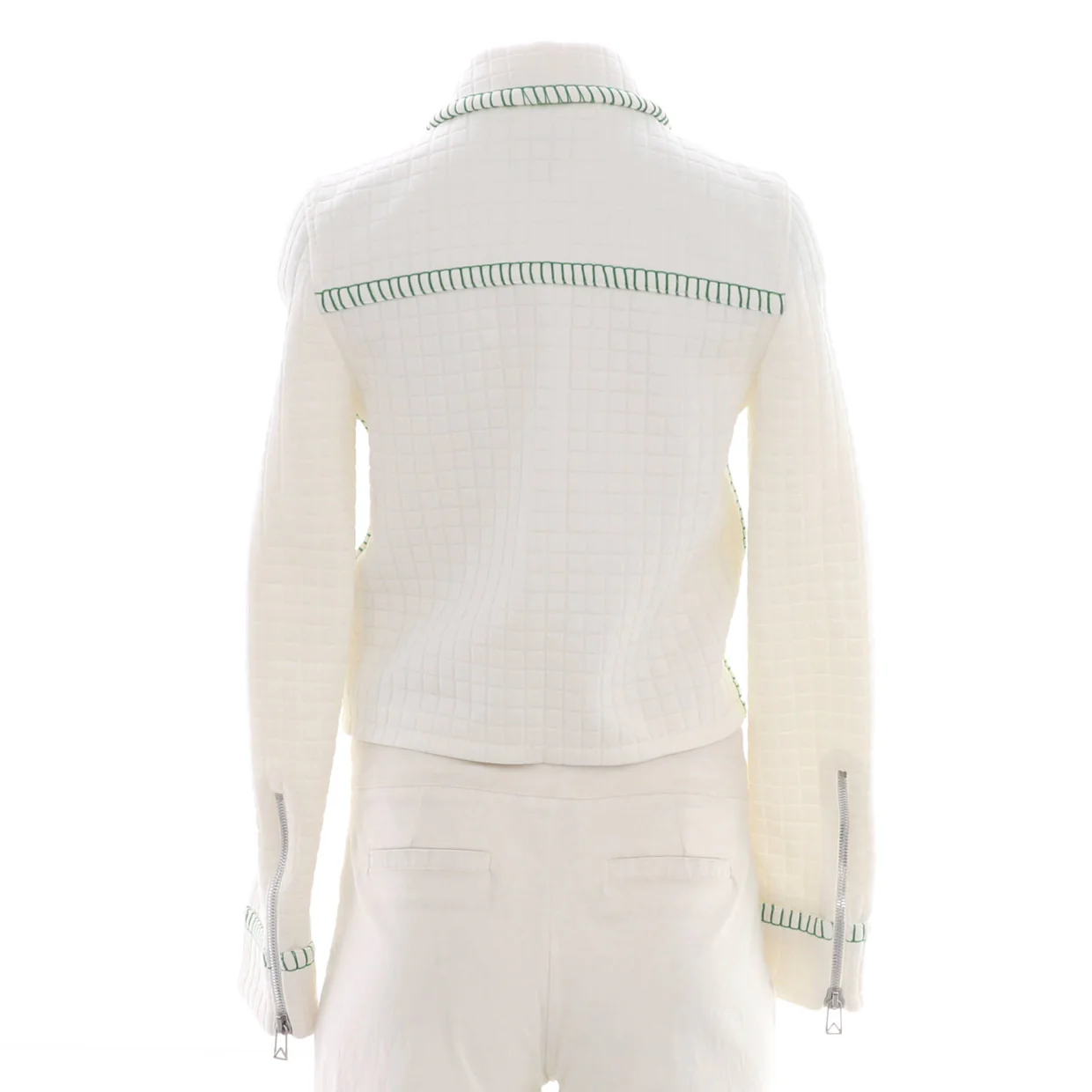 Women's Zip Up Jacket Quilted Polyamide Blend - Deep Luxury