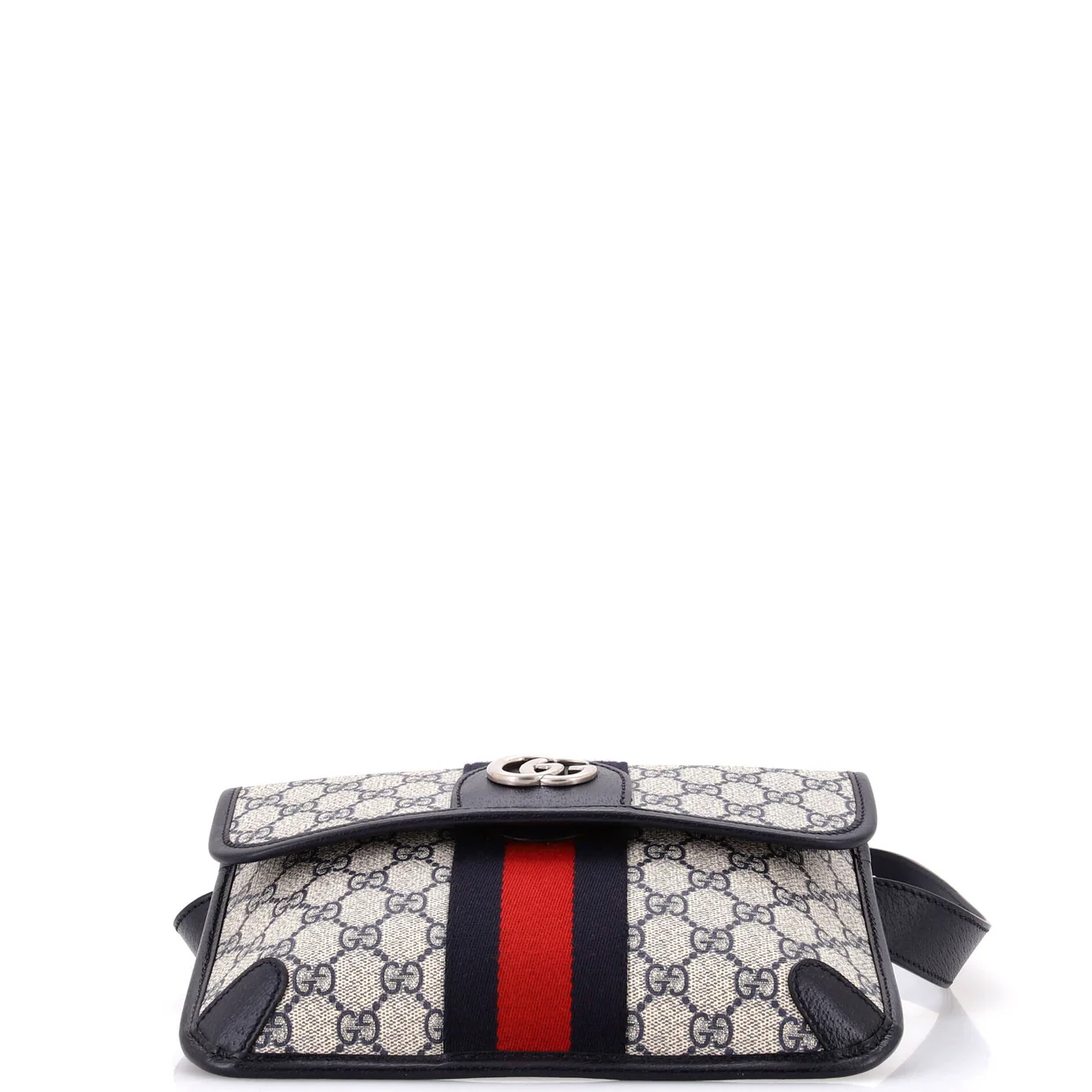 Ophidia Flap Belt Bag GG Coated Canvas - Deep Luxury