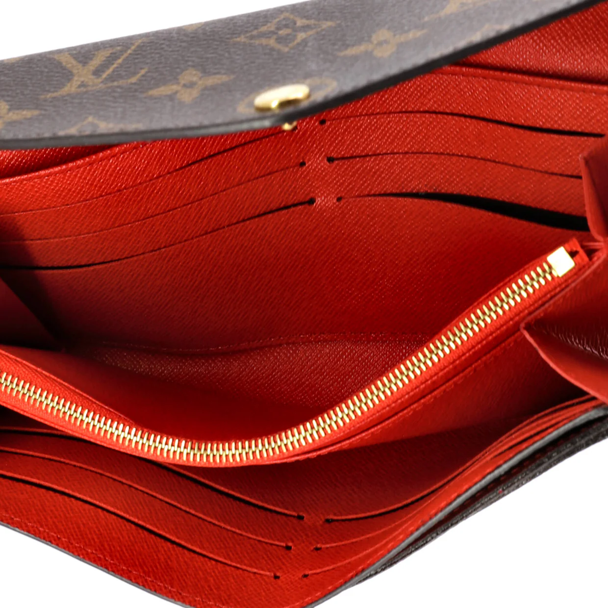 Sarah Wallet NM Monogram Canvas - Deep Luxury