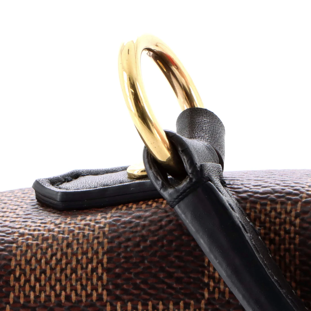 Bond Street Handbag Damier with Leather BB - Deep Luxury