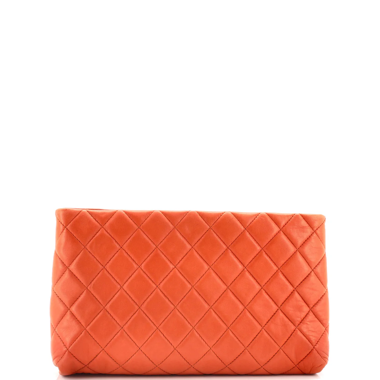Square Timeless Clutch Quilted Lambskin - Deep Luxury