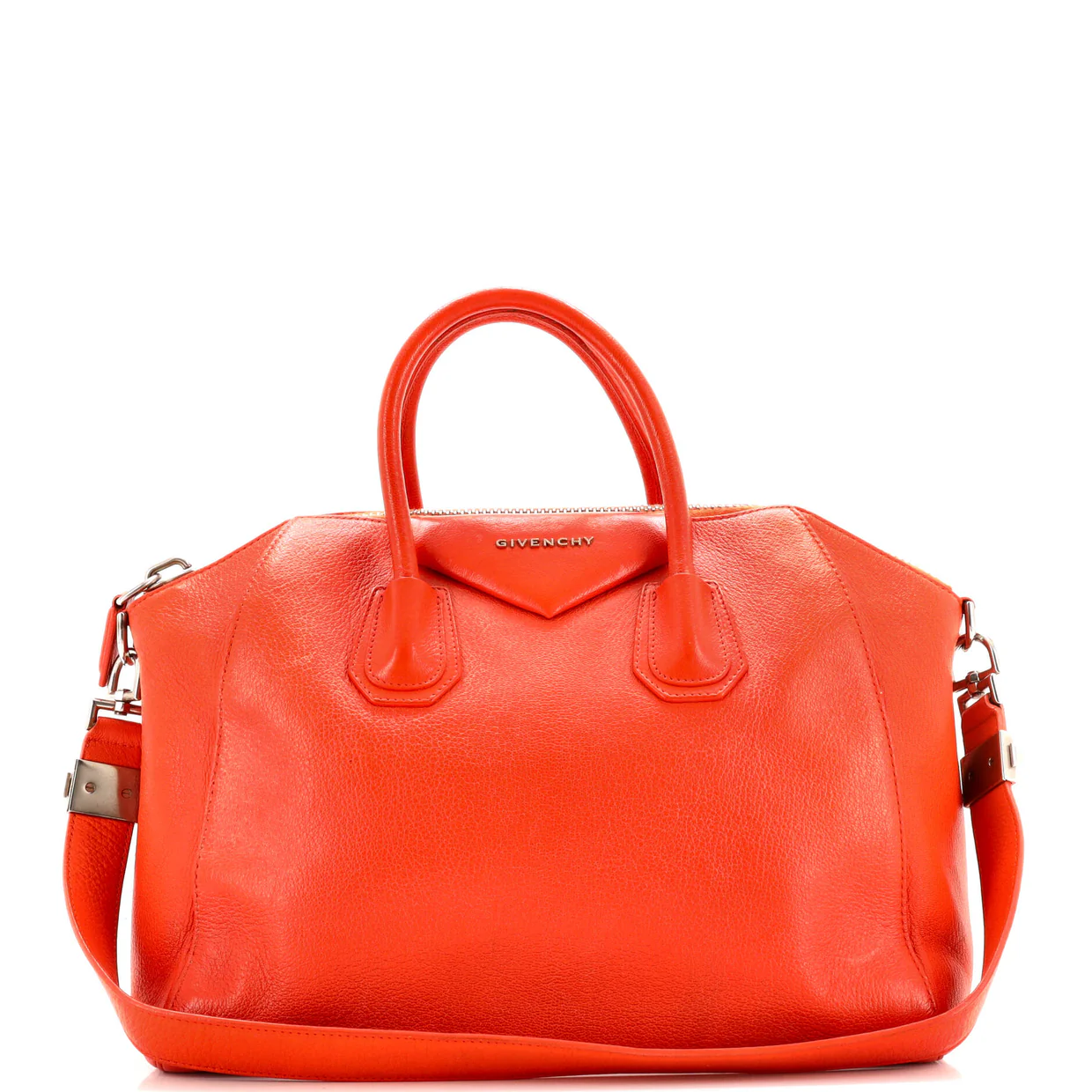 Antigona Bag Leather Medium - Deep Luxury