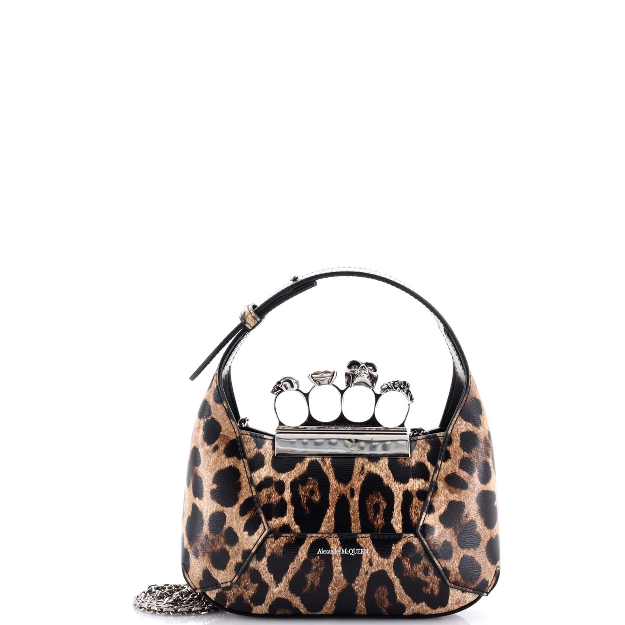 Jewelled Hobo Leather Mini - Deep Luxury