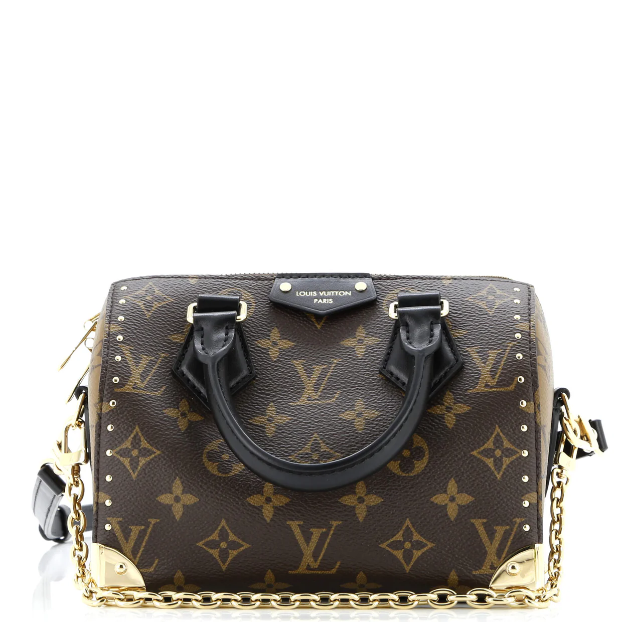 Speedy Trunk Bag Reverse Monogram Canvas 20 - Deep Luxury