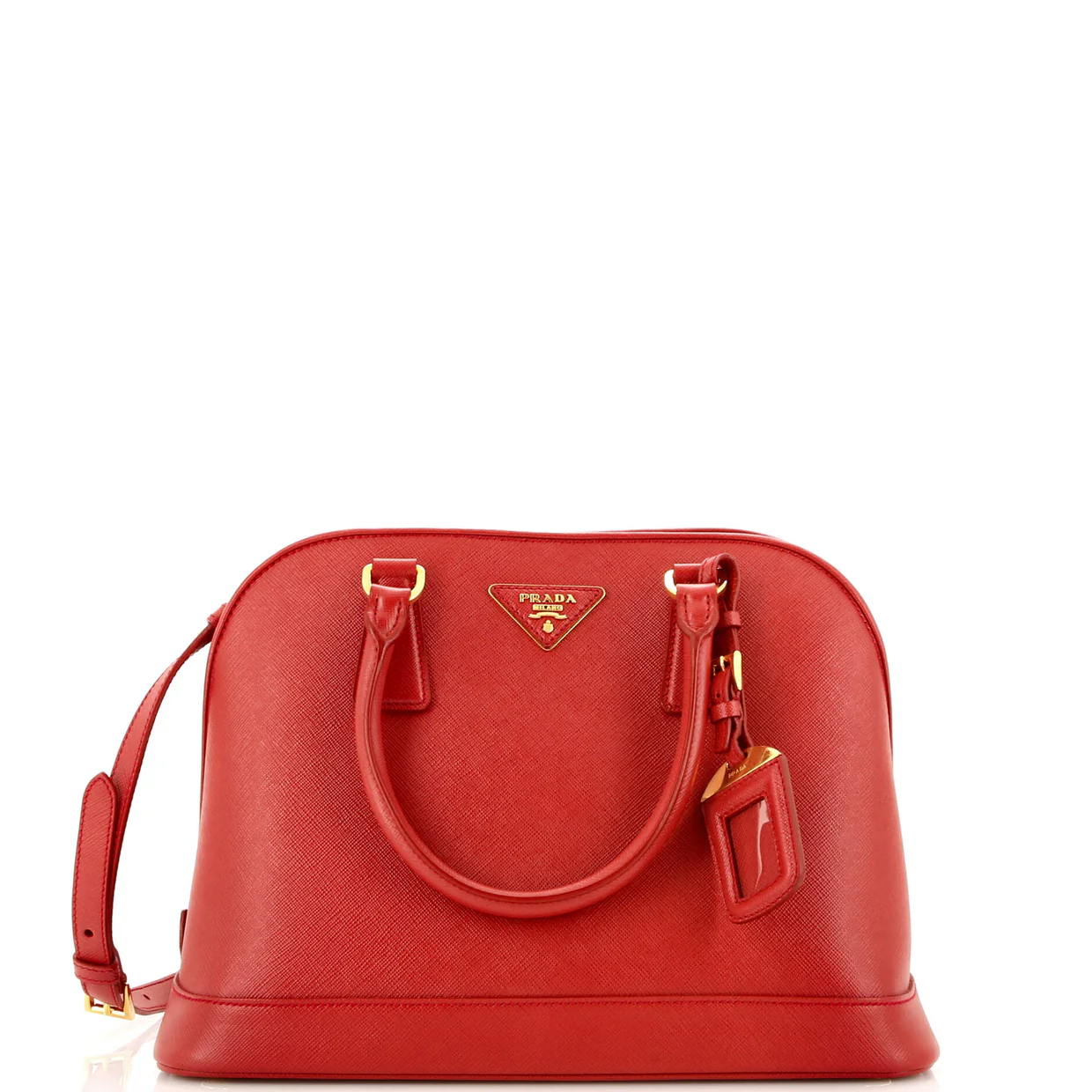 Open Promenade Bag Saffiano Leather Medium - Deep Luxury
