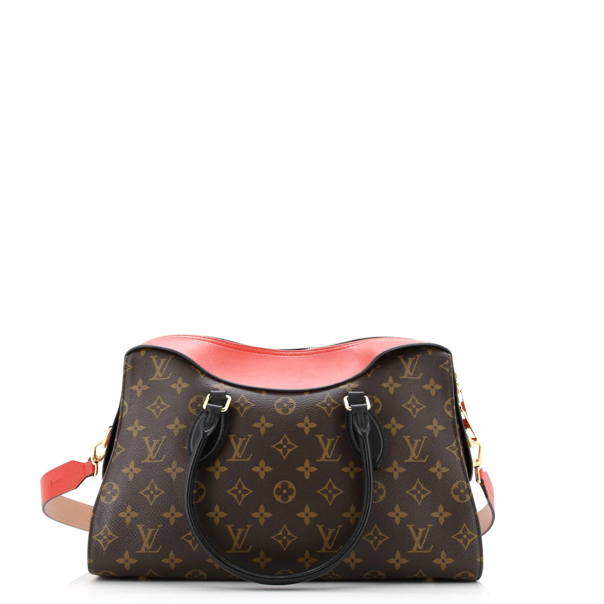 Tuileries Handbag Monogram Canvas with Leather - Deep Luxury
