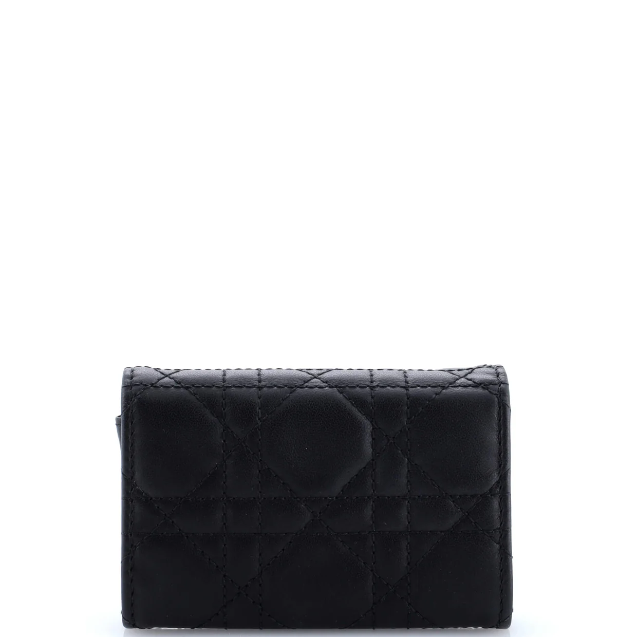 My Dior Glycine Wallet Cannage Quilt Lambskin - Deep Luxury