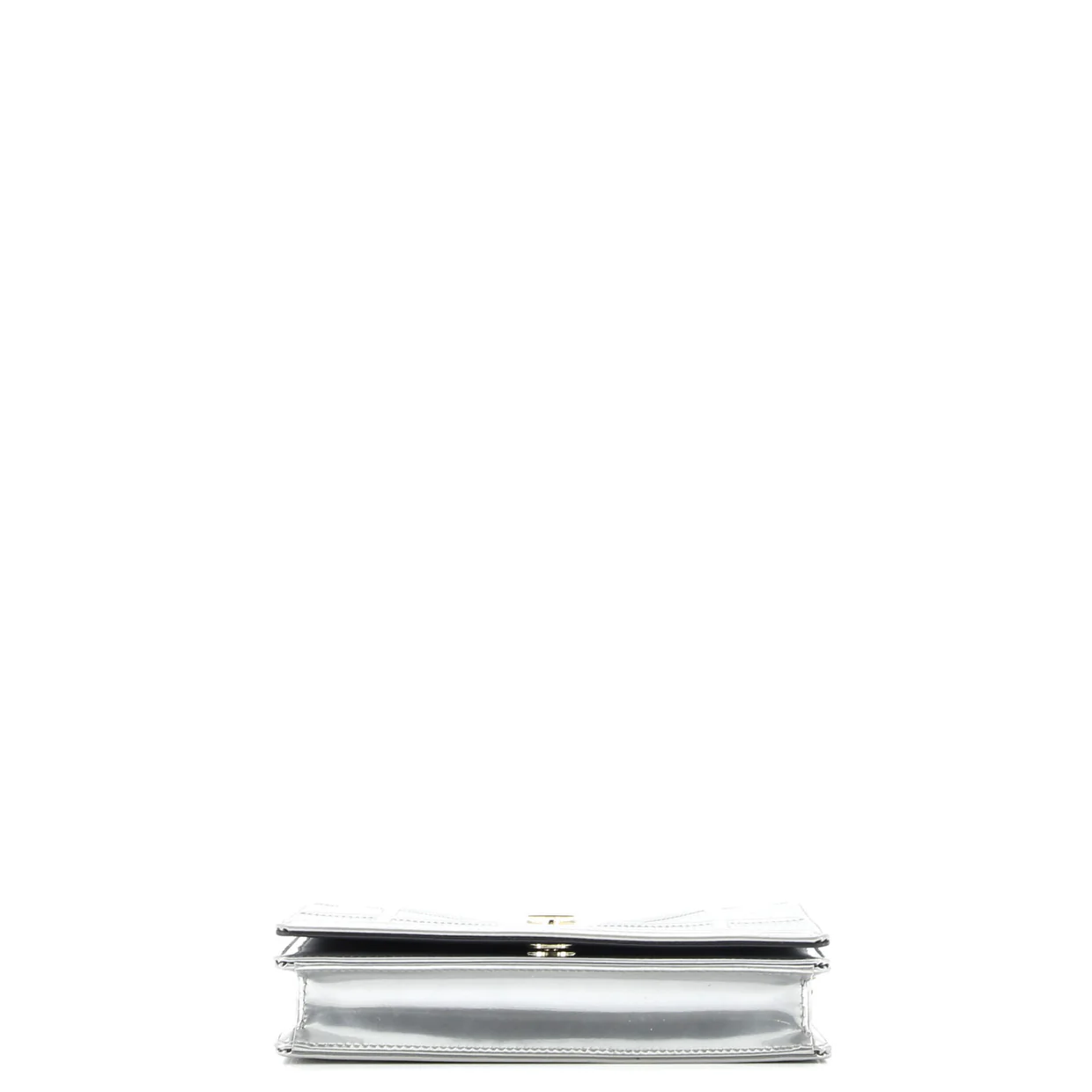 Diorama Wallet on Chain Cannage Embossed Calfskin - Deep Luxury