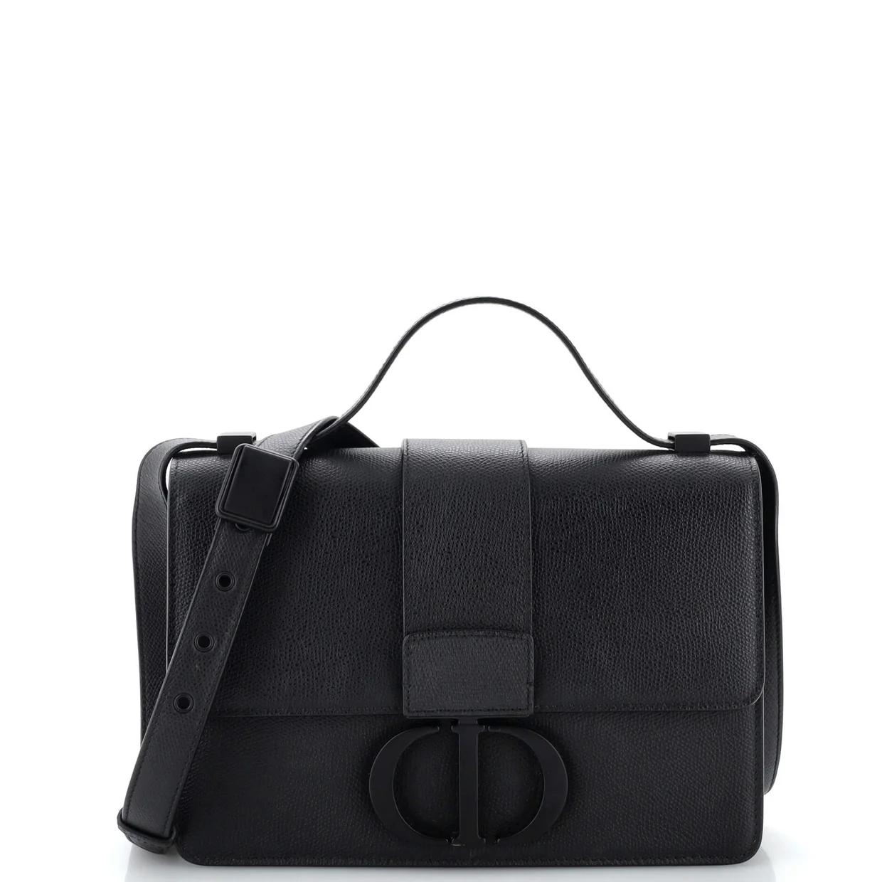 Ultra Matte 30 Montaigne Flap Bag Leather - Deep Luxury