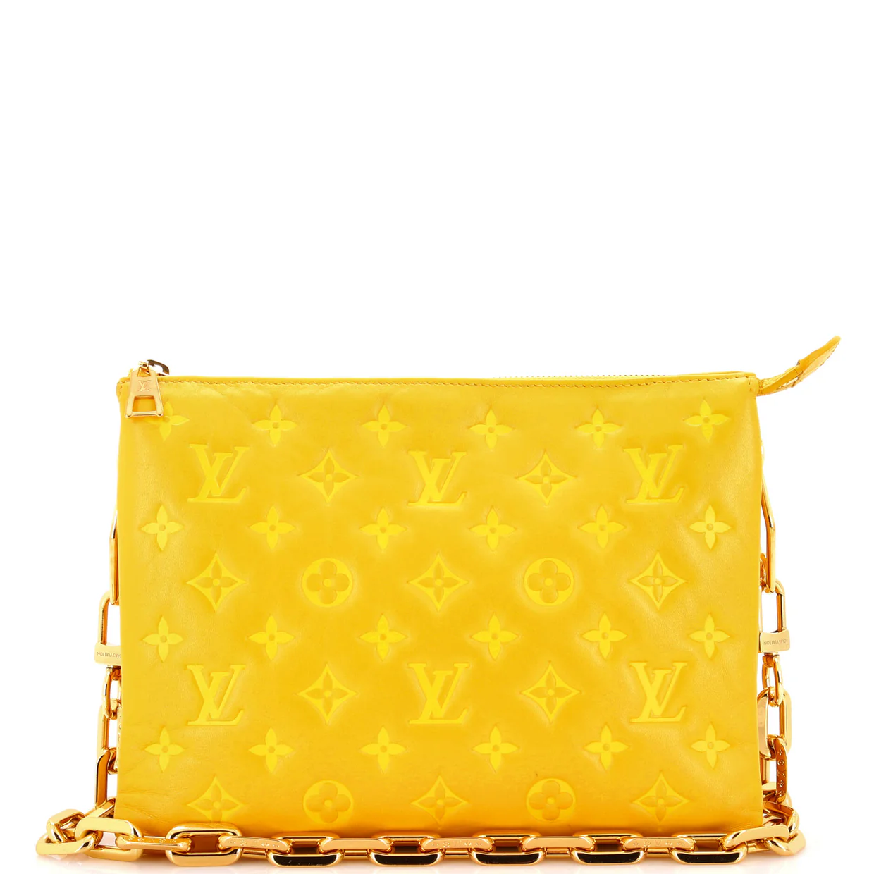 Coussin Bag Monogram Embossed Lambskin PM - Deep Luxury