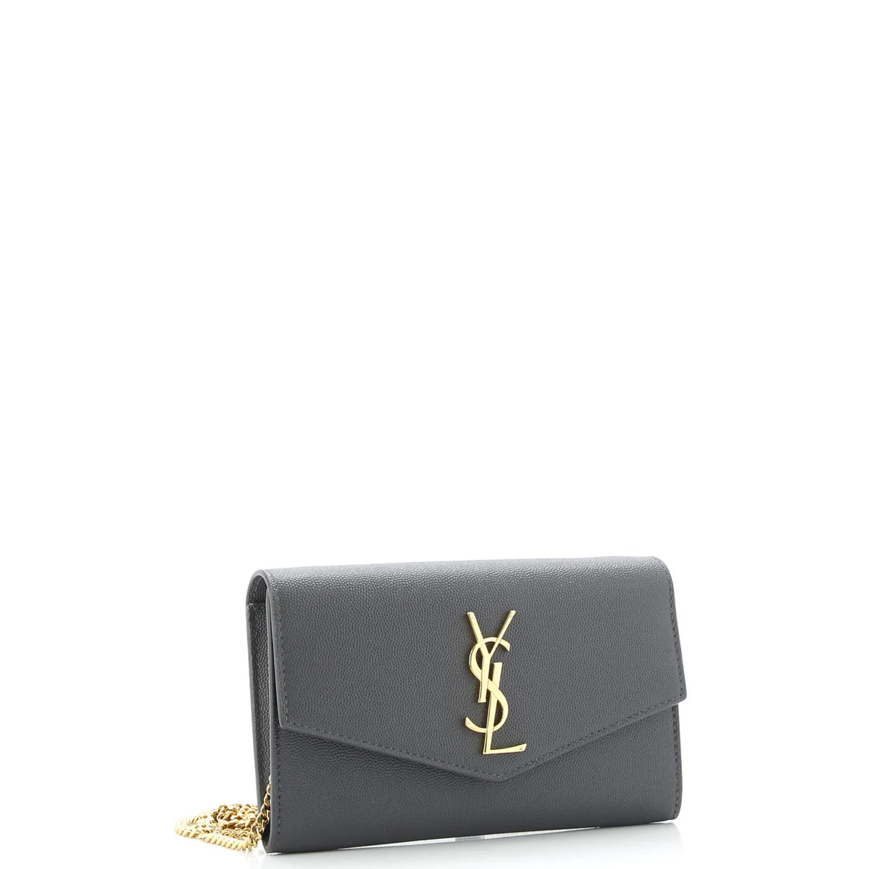 Uptown Chain Wallet Leather - Deep Luxury