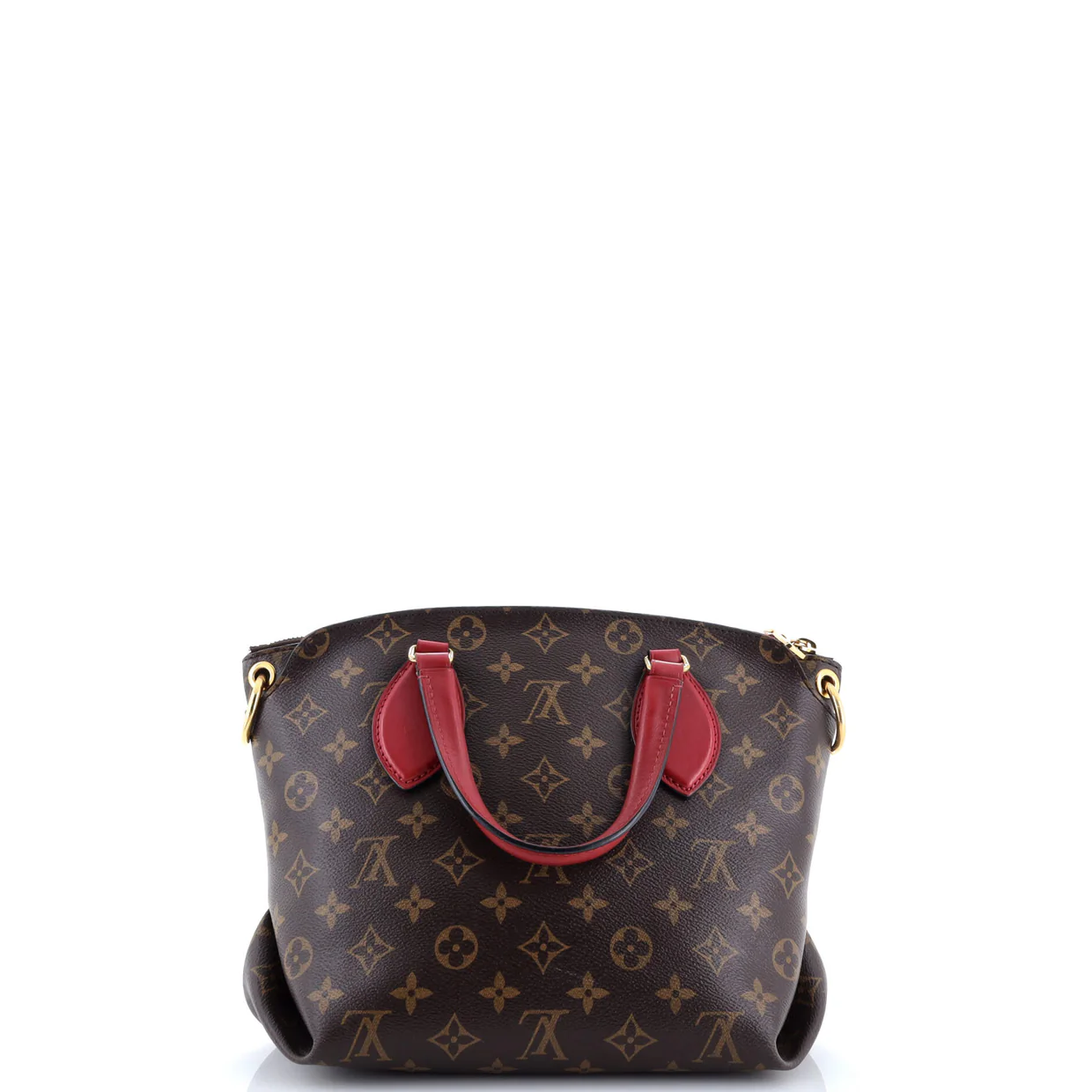 Flower Zipped Tote Monogram Canvas PM - Deep Luxury