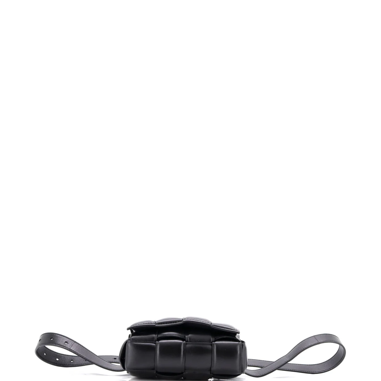 Cassette Belt Bag Padded Intrecciato Leather - Deep Luxury