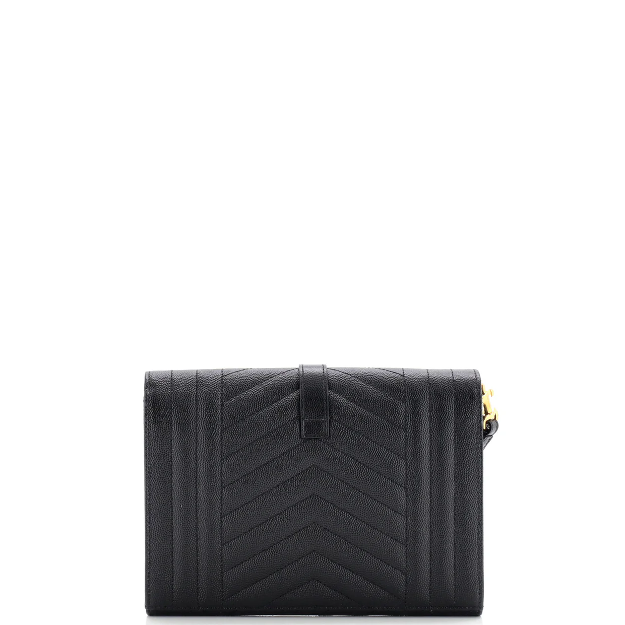 Classic Monogram Envelope Wristlet Clutch Mixed Matelasse Leather - Deep Luxury