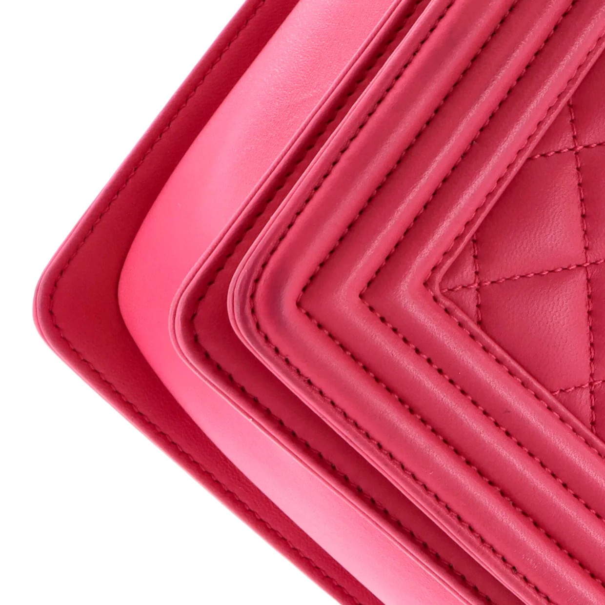 Boy Flap Bag Quilted Lambskin Large - Deep Luxury