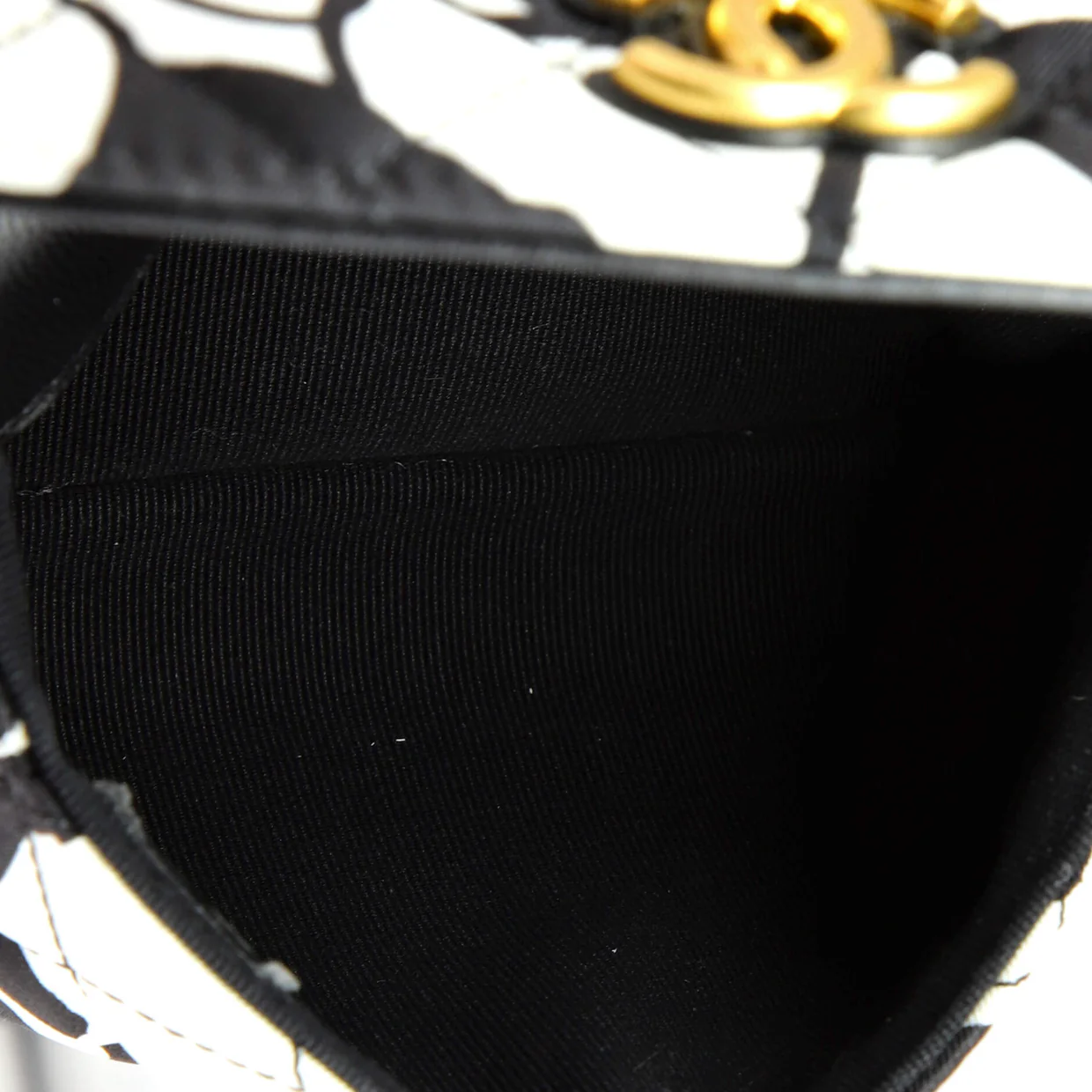 Deer Coco Flap Clutch with Strap Bag Quilted Printed Canvas Mini - Deep Luxury