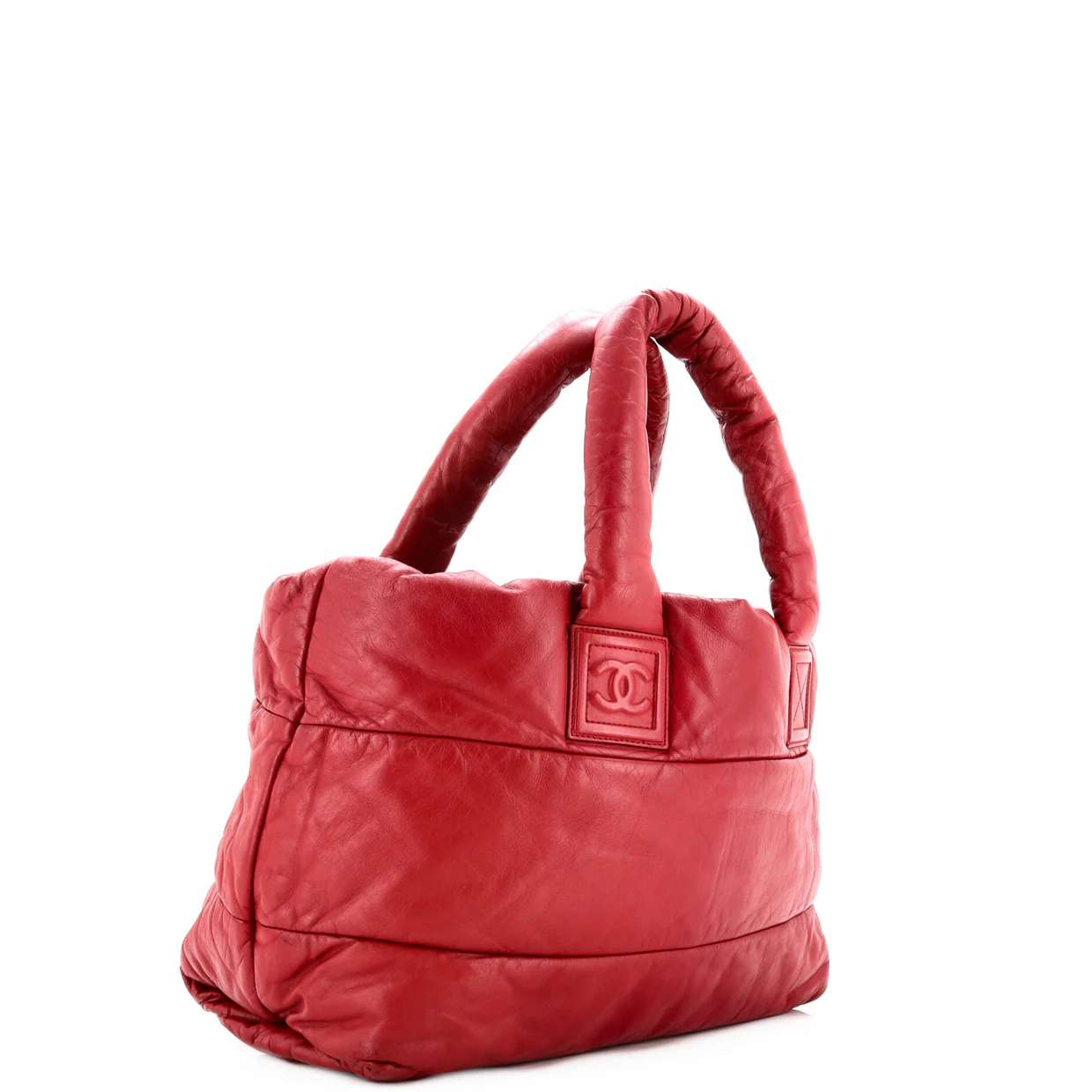 Coco Cocoon Reversible Tote Quilted Lambskin Medium - Deep Luxury