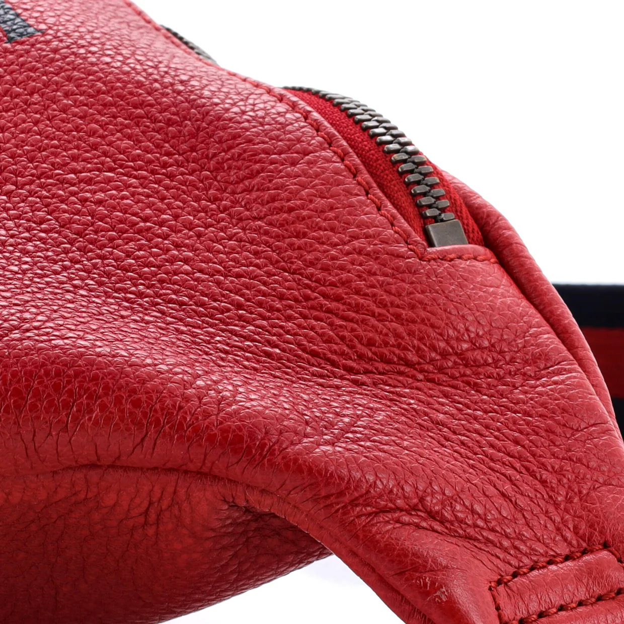 Logo Belt Bag Printed Leather Medium - Deep Luxury