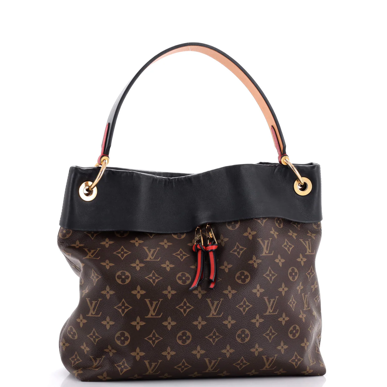 Tuileries Hobo Monogram Canvas with Leather - Deep Luxury