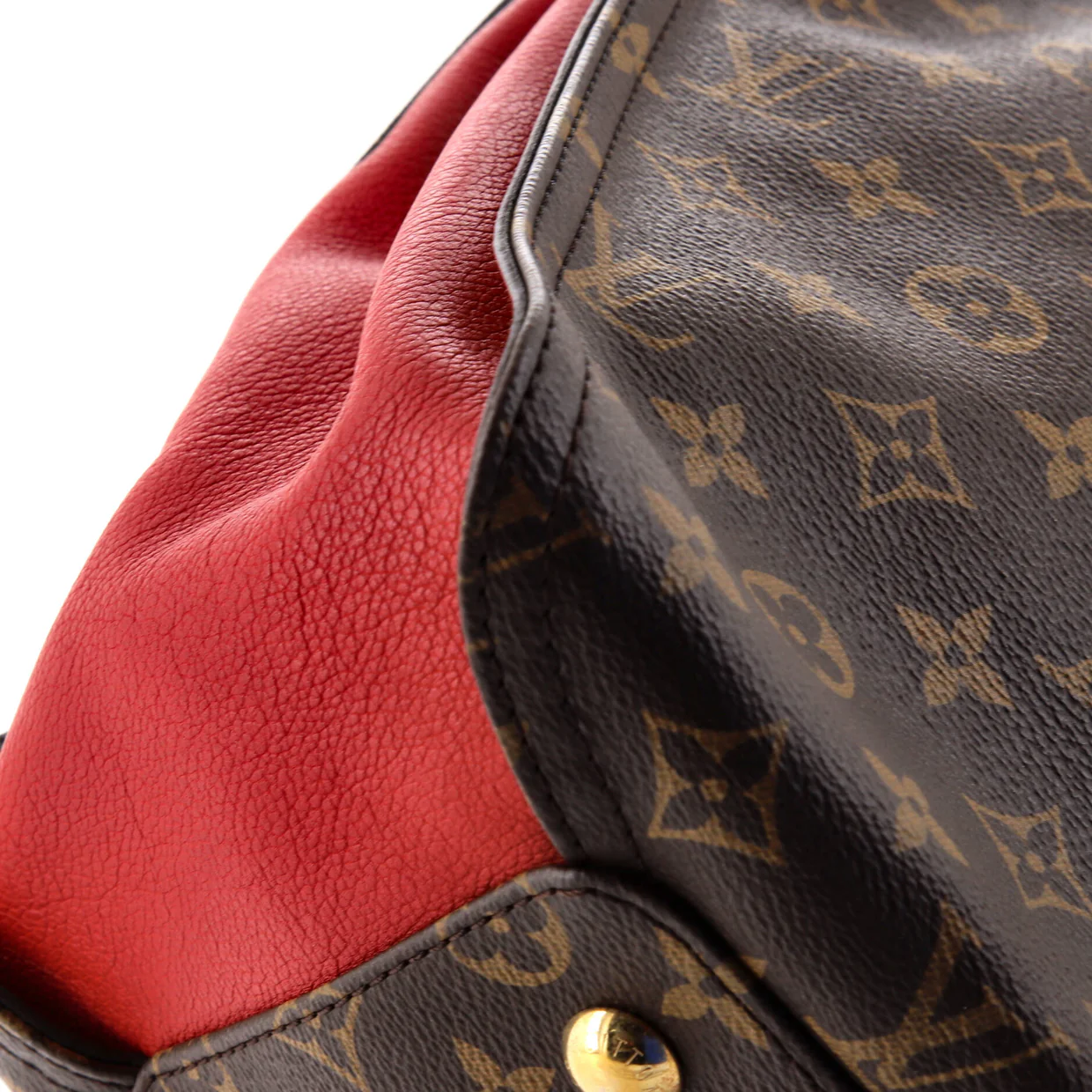 Gaia Handbag Monogram Canvas - Deep Luxury