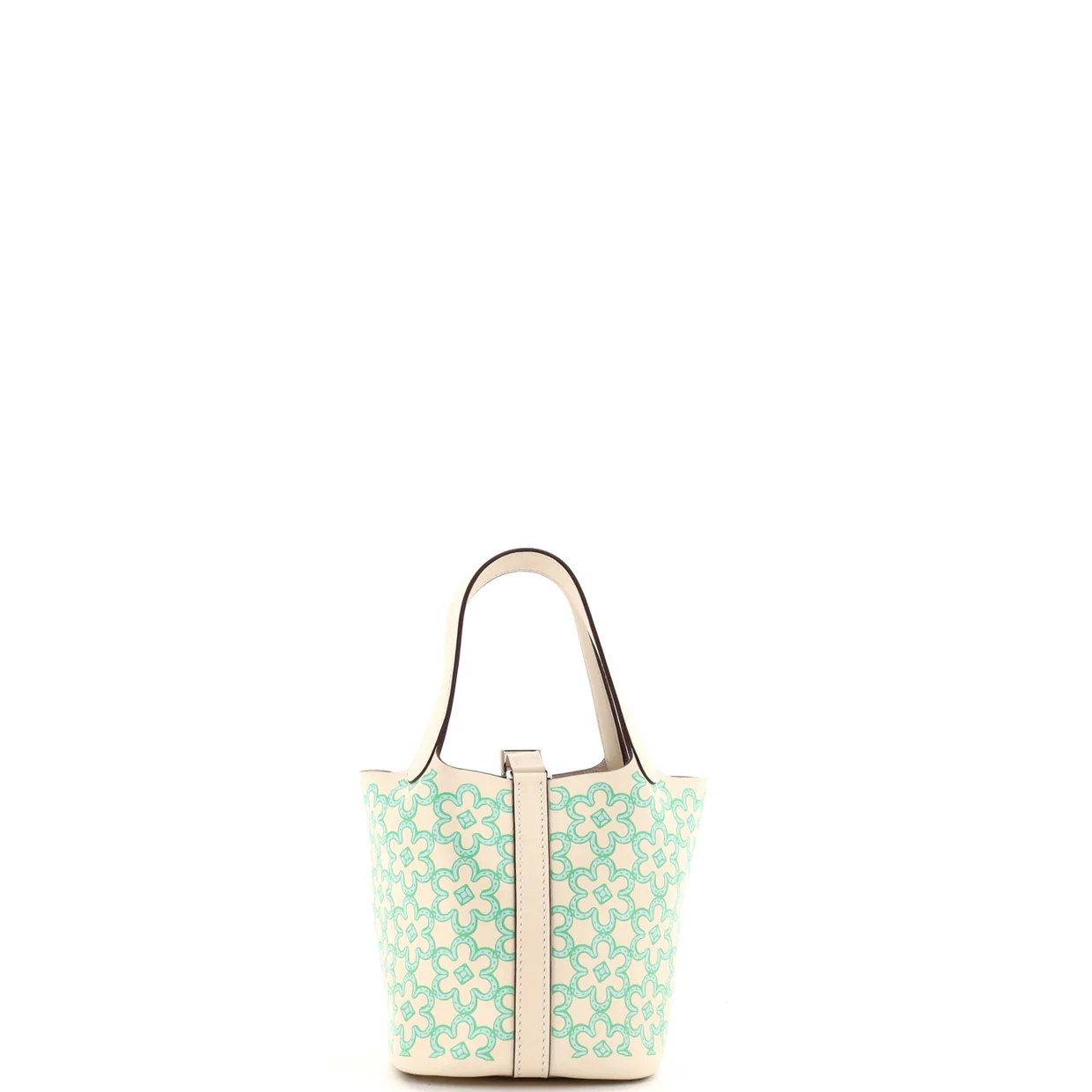 Picotin Lock Bag Lucky Daisy Printed Swift Micro - Deep Luxury