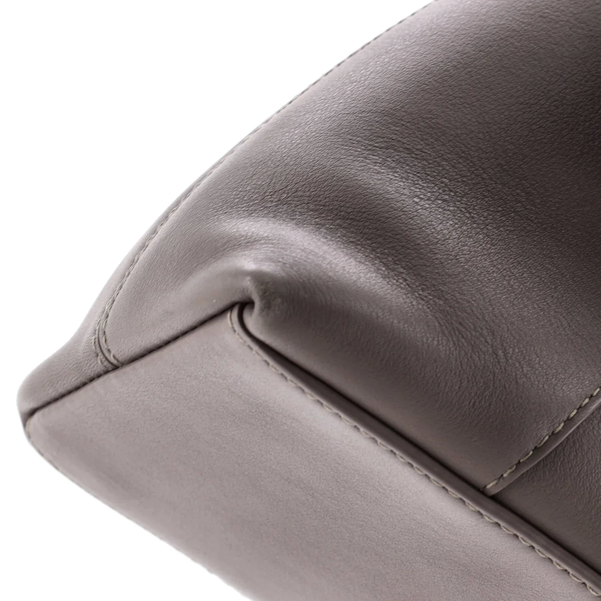 Downtown Soft Hourglass Shoulder Bag Leather Small - Deep Luxury