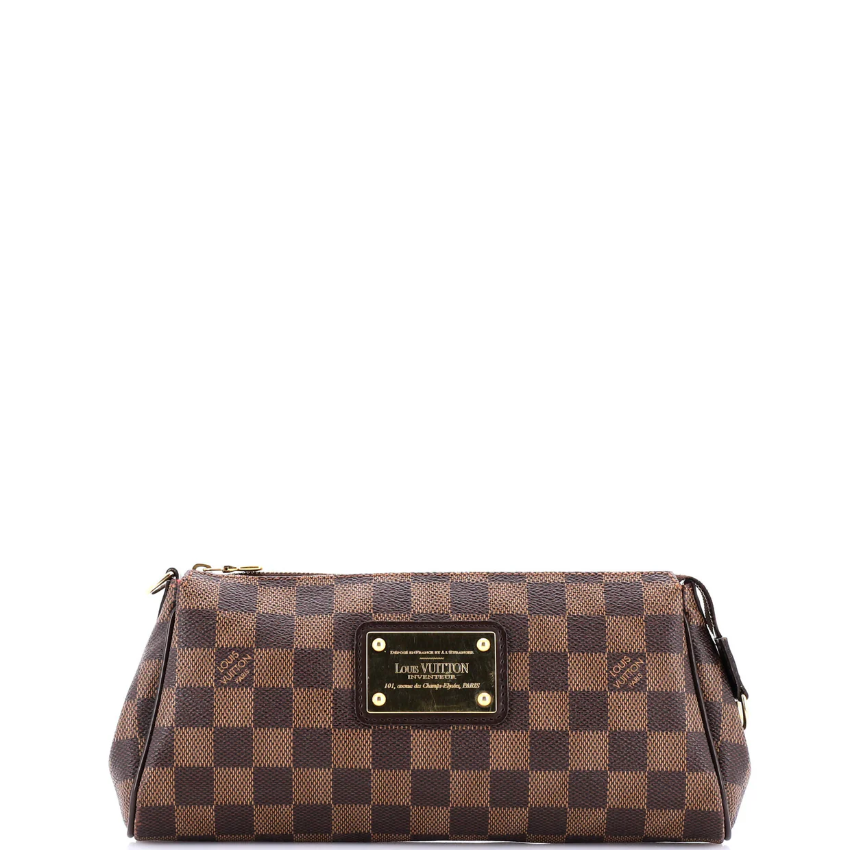 Eva Handbag Damier - Deep Luxury