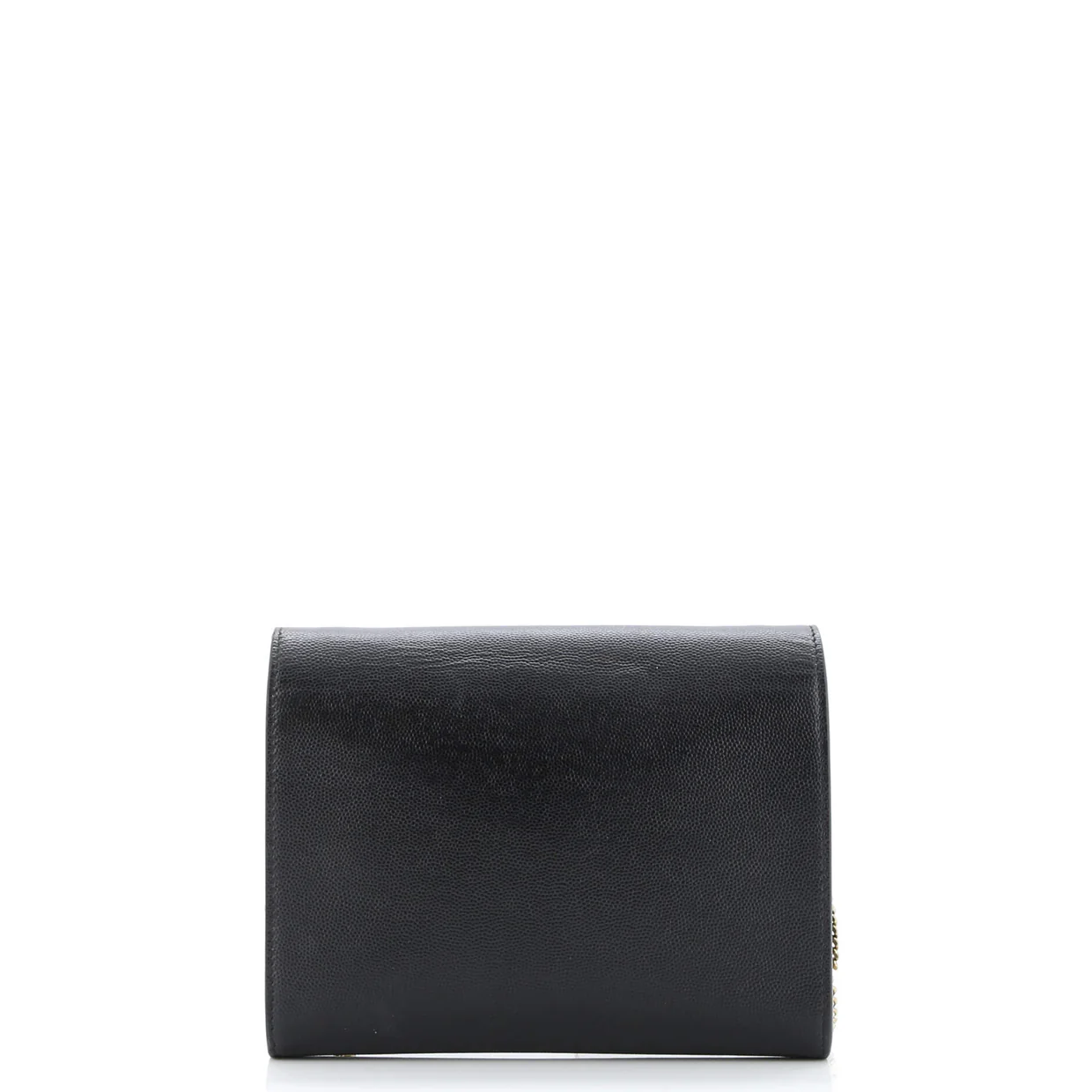 Cassandra Chain Wallet Leather Mini - Deep Luxury