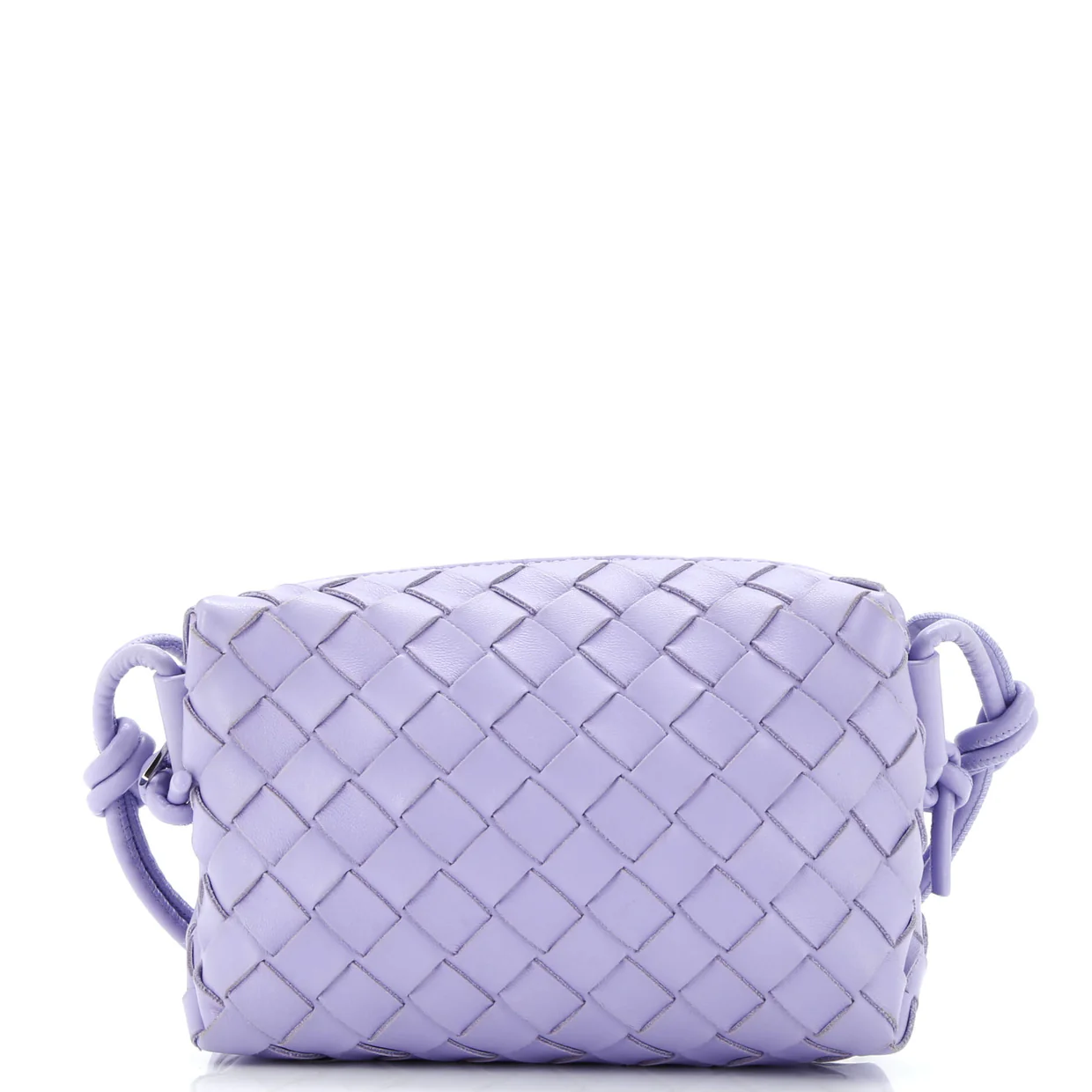 Loop Crossbody Bag Intrecciato Nappa Mini - Deep Luxury