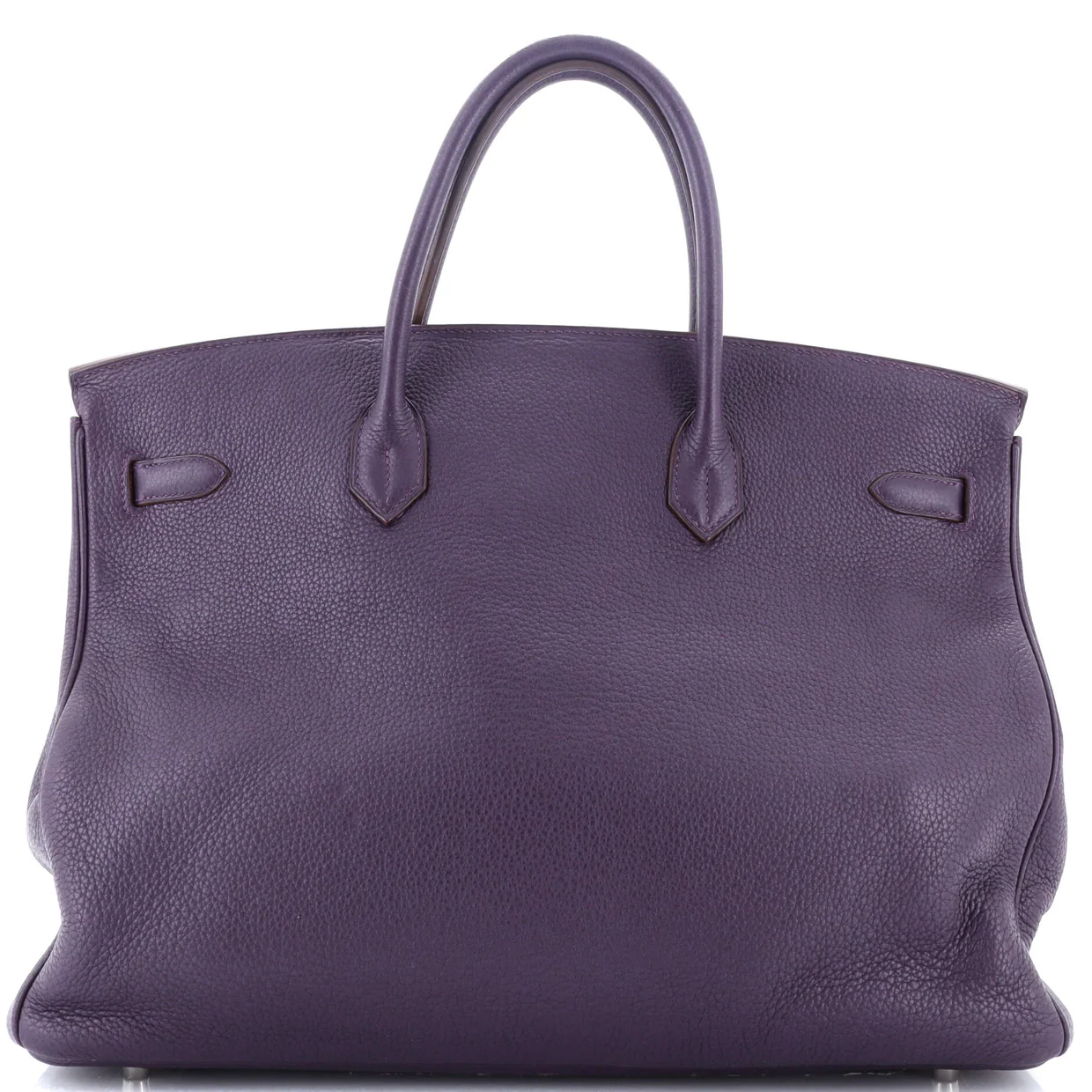 Birkin Handbag Raisin Togo with Palladium Hardware 40 - Deep Luxury