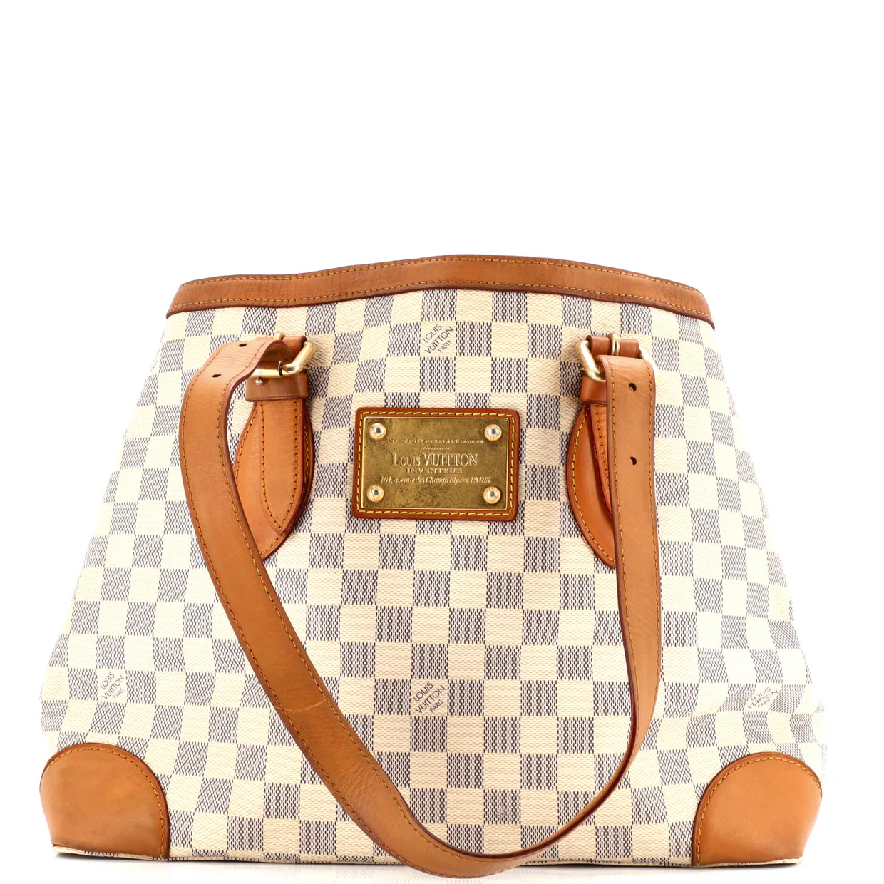 Hampstead Handbag Damier MM - Deep Luxury