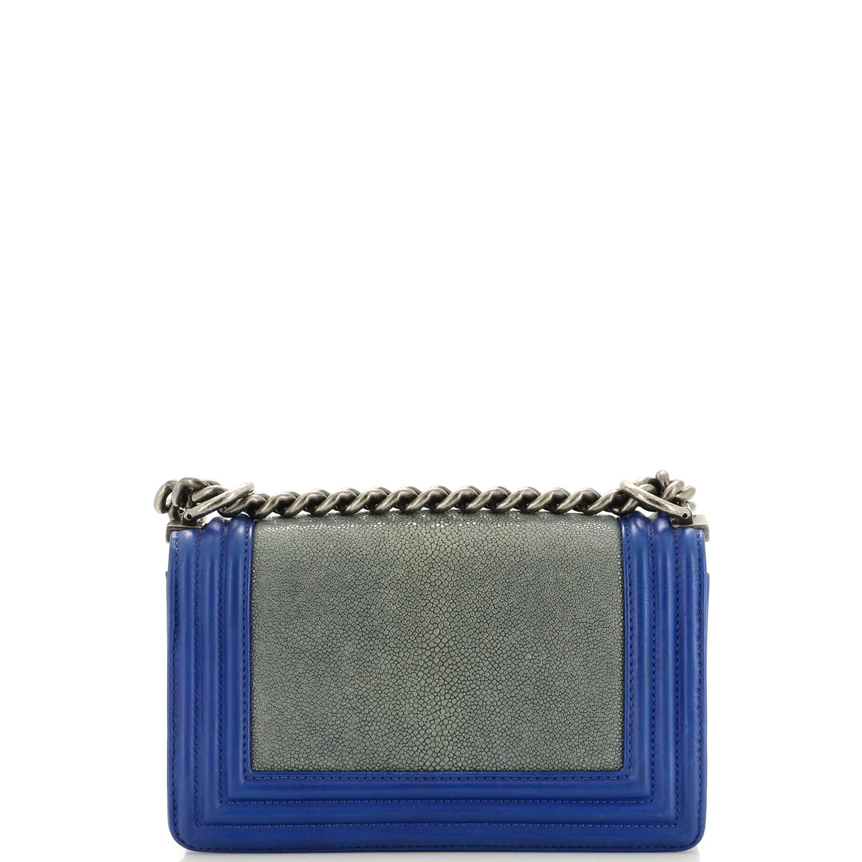 Boy Flap Bag Stingray Small - Deep Luxury
