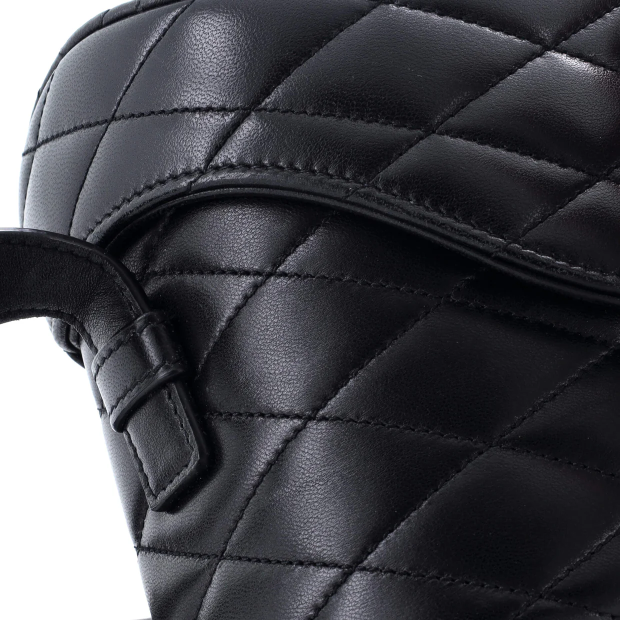 June Box Bag Quilted Leather - Deep Luxury