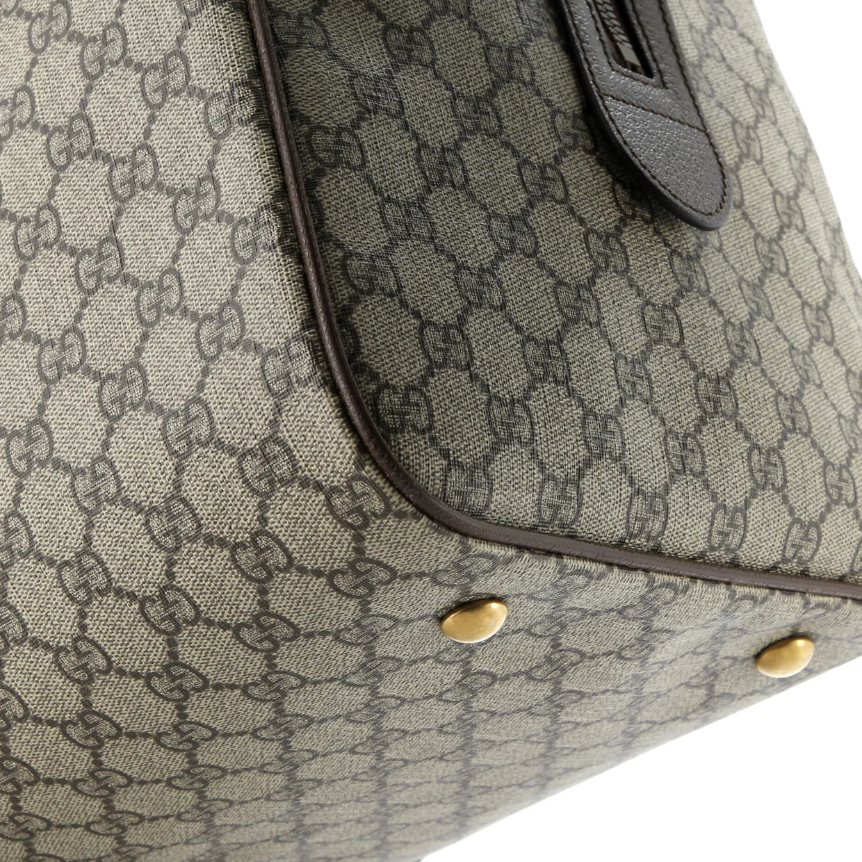 Ophidia Convertible Boston Bag GG Coated Canvas Large - Deep Luxury