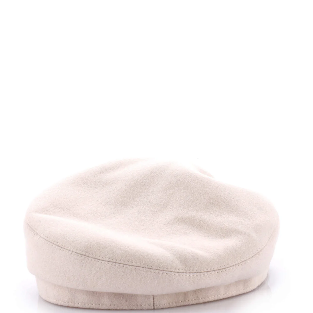Cabourg en Finesse Newsboy Cap Embroidered Wool - Deep Luxury