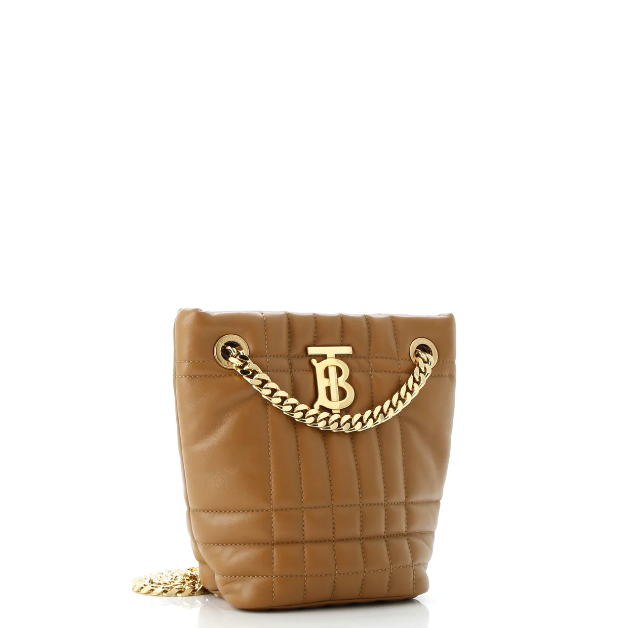 Lola Bucket Bag Quilted Lambskin Mini - Deep Luxury