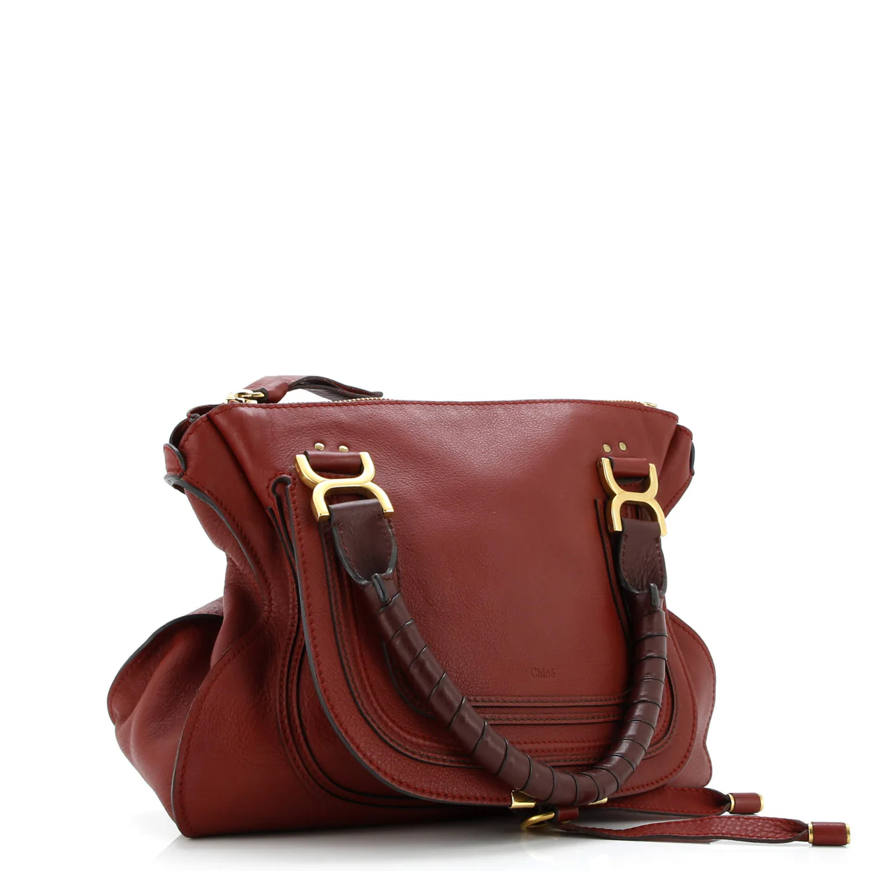 Marcie Shoulder Bag Leather Medium - Deep Luxury